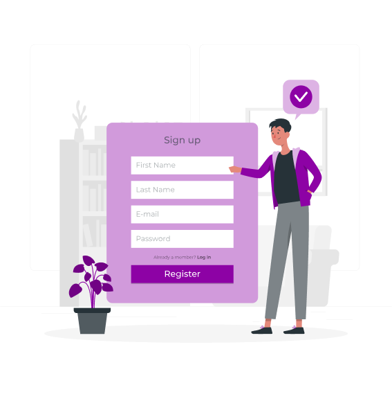 Register Illustration